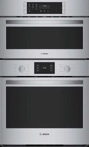 Bosch® 500 Series 30" Stainless Steel Oven/Micro Combination Electric Wall Oven