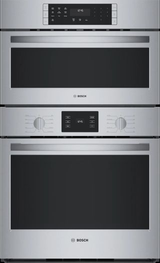 Bosch 500 Series 30" Stainless Steel Oven/Micro Combination Electric Wall Oven