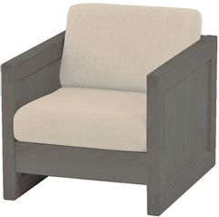 Crate Designs™ Furniture Graphite Arm Chair