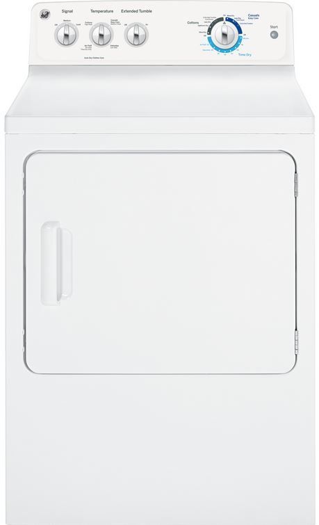 GE® Gas Dryer-White