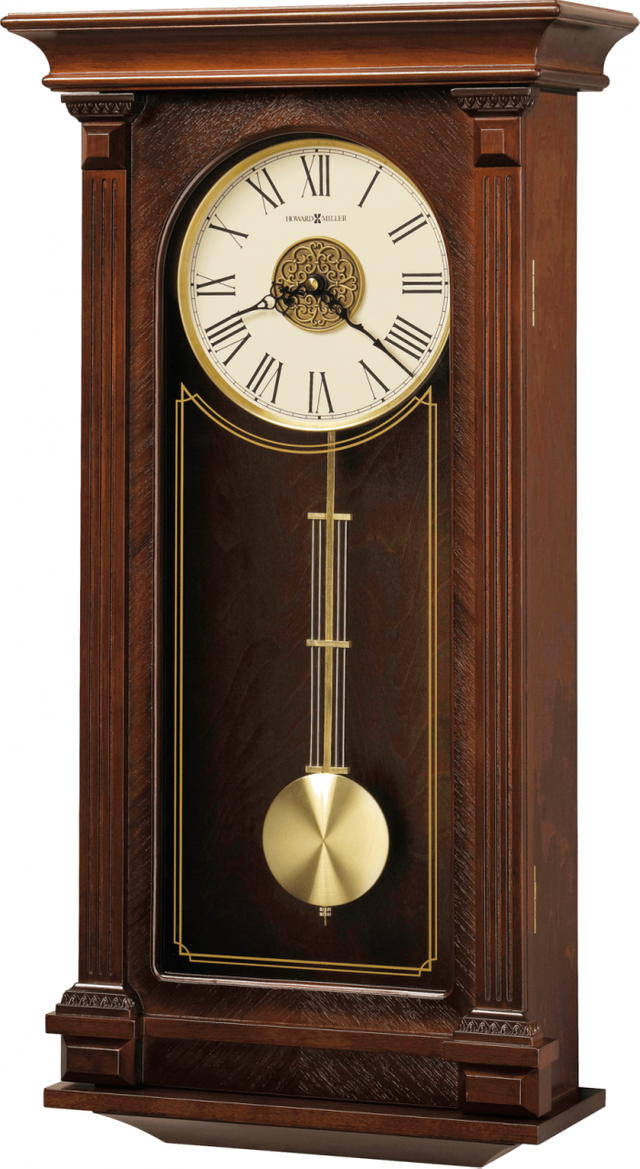 Howard Miller® Sinclair Cherry Bordeaux Wall Clock