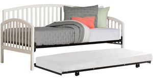 Hillsdale Furniture Carolina White Twin Daybed with Trundle