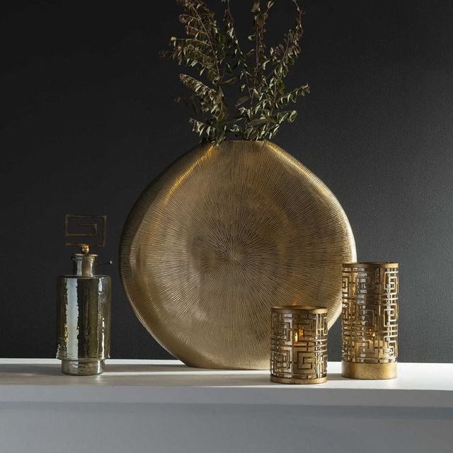 Uttermost® Gretchen Gold Vase-3