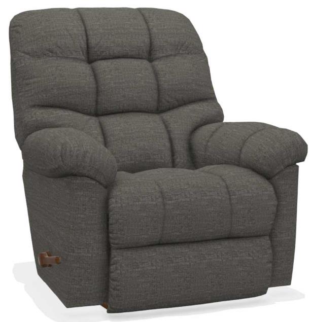 grey rocking recliner