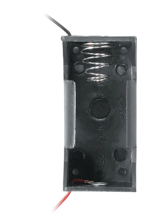 c battery holder radio shack