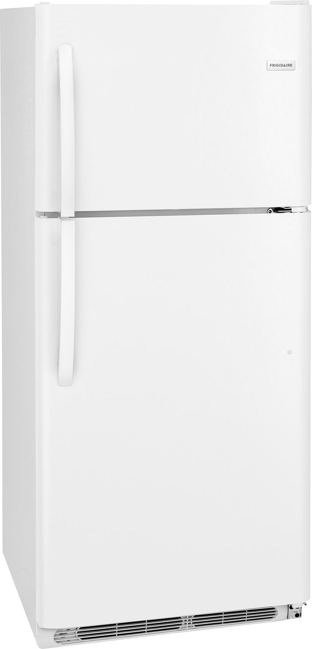 Frigidaire® 20.4 Cu. Ft. White Top Freezer Refrigerator 2