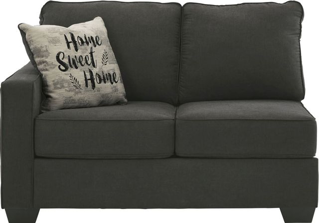 Signature Design by Ashley® Lucina 3-Piece Charcoal Sectional 2