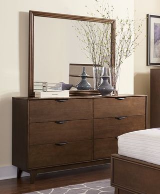 Progressive® Furniture Mid-Mod Brown Dresser
