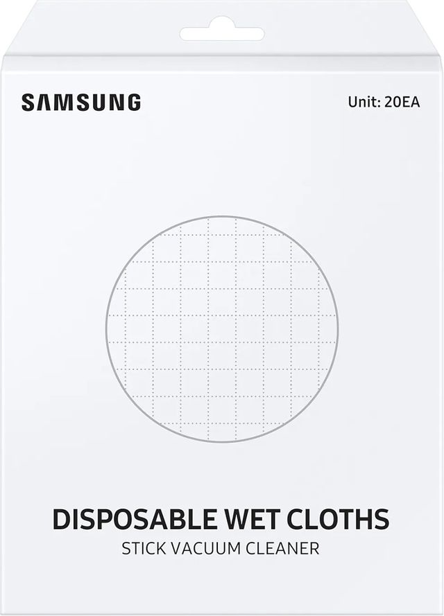 Samsung Set of 20 White Jet™ Spinning Sweeper Disposable Wet Pads 2