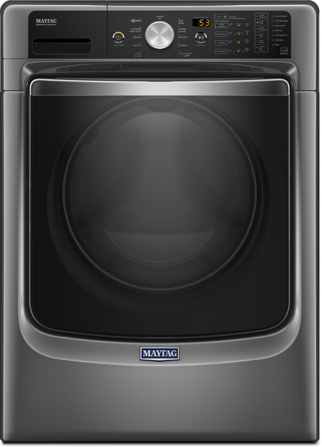 Maytag® 4.5 Cu. Ft. White Front Load Washer 3