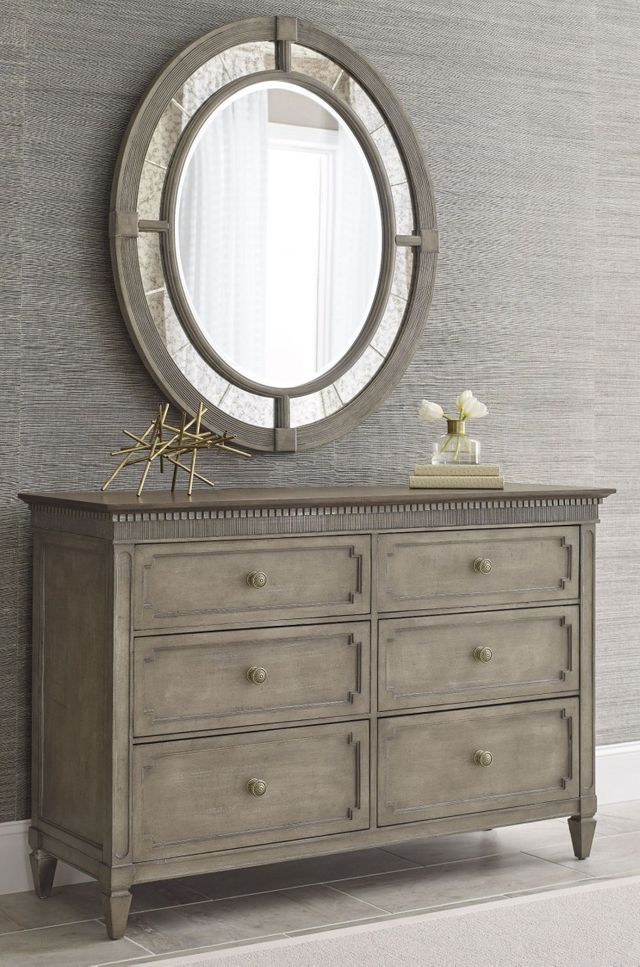 American Drew® Savona Rococo Oval Mirror-1