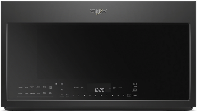 Whirlpool® 1.9 Cu. Ft. Black Over The Range Microwave-WMH78019HB-0