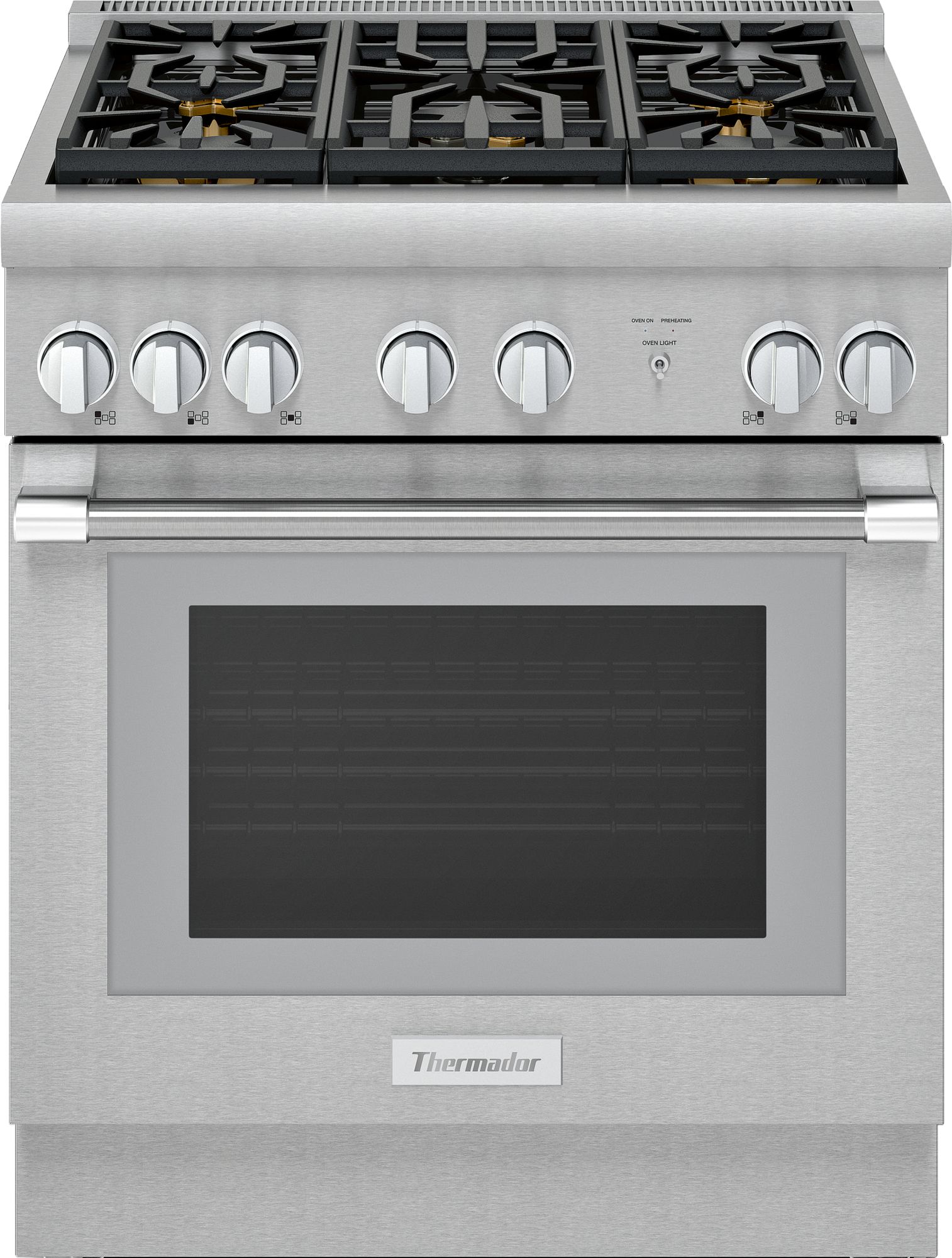 Thermador® Pro Harmony® 30" Stainless Steel Pro Style Gas Range