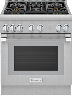 Thermador® Pro Harmony® 30" Stainless Steel Pro Style Natural Gas Range