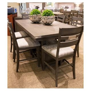 Jofran Altamonte Counter Table & 6 Counter Stools