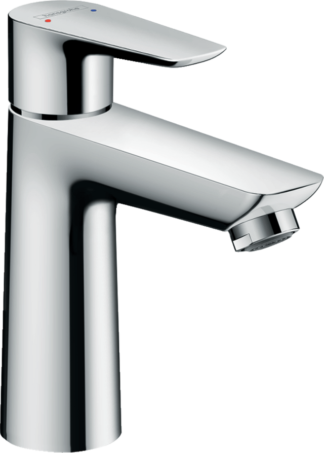 Hansgrohe Talis E Chrome Single-Hole Faucet 110 with Pop-Up Drain, 1.2 GPM-0