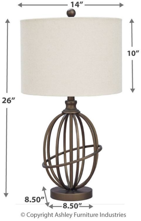 Signature Design by Ashley® Manasa Metal Table Lamp-2
