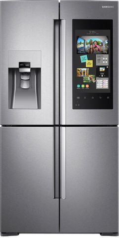 Samsung 22.0 Cu. Ft. Fingerprint Resistant Stainless Steel Capacity Counter Depth Refrigerator