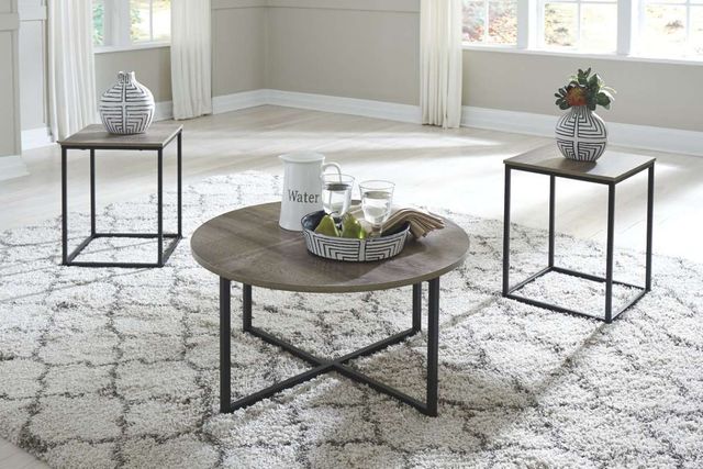 Signature Design by Ashley® Wadeworth 3 Piece Two Tone Occasional Table Set-1