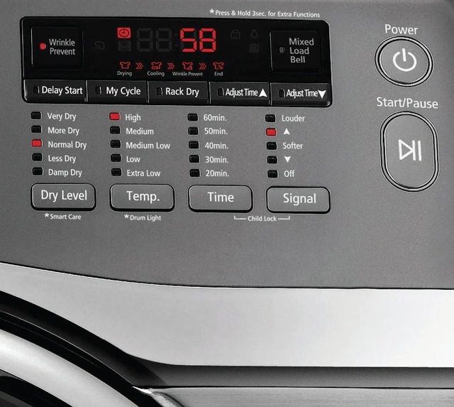 Samsung 7.4 Cu. Ft. Stainless Platinum Electric Dryer 3