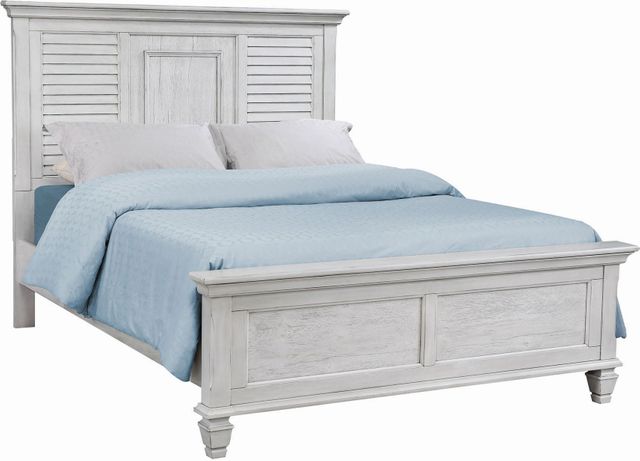 Coaster® Franco Antique White California King Bed