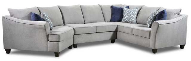 Lane Home Furnishings 2903 Milam Cayman Silver Cuddler Sectional 2903 Sect Cayman Silver Big Sandy Superstore Oh Ky Wv