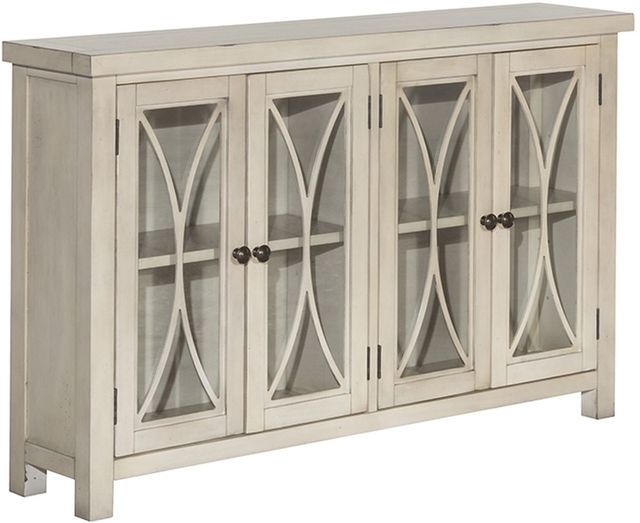 Hillsdale Furniture Bayside Antique White Cabinet-0