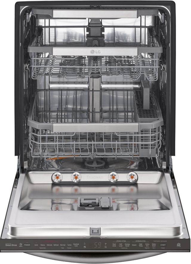 LG 24” Black Stainless Steel Built In Dishwasher 2