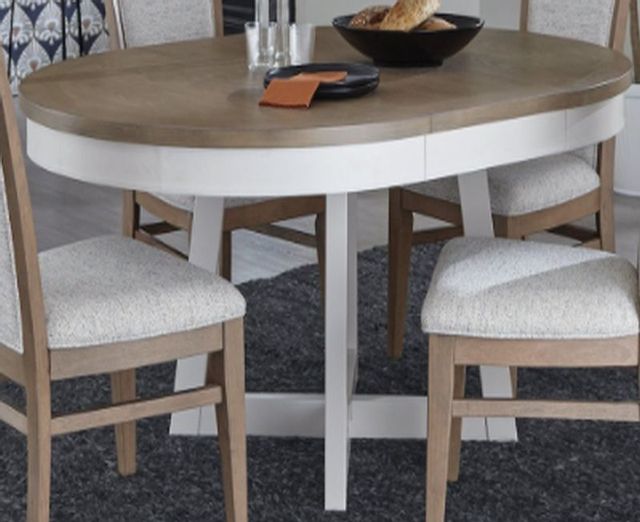 Parker House® Americana Modern Dining Weathered Cotton and Cotton Dining Table