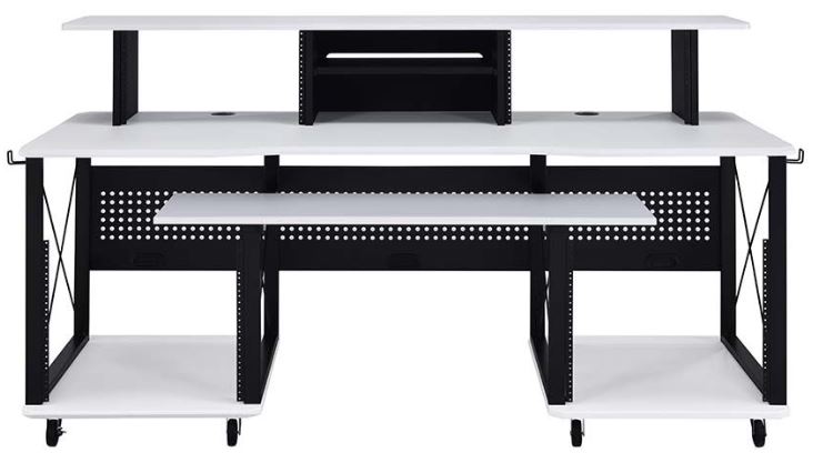 ACME Furniture Megara Black/White Music Desk