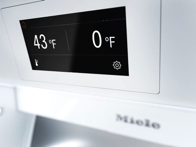 Miele MasterCool™ 19.6 Cu. Ft. Panel Ready Left Hand Built-In Bottom Freezer Refrigerator 10