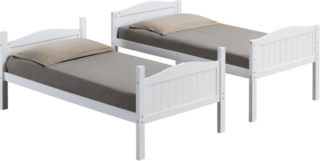 Coaster® Littleton White Twin/Twin Bunk Bed-2