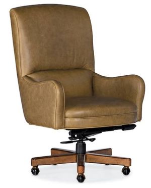 Hooker® Furniture EC Dayton Saddlebag Coin Executive Swivel Tilt Chair