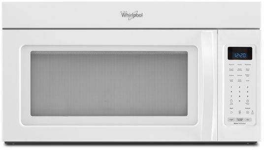 over the range microwave white whirlpool