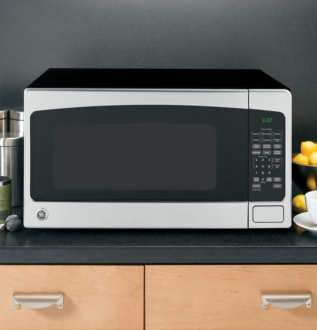 GE® 2.0 Cu. Ft. Stainless Steel Countertop Microwave 13