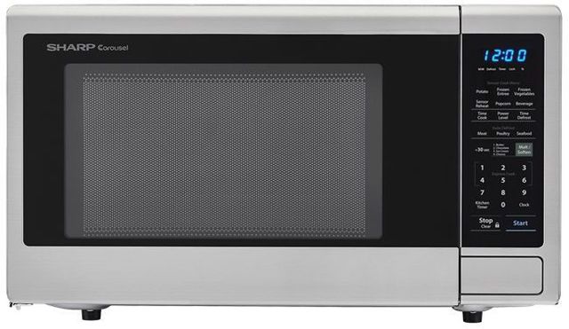 Sharp® 2.2 Cu. Ft. Stainless Steel Countertop Microwave