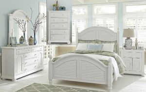 Summer House 5 Piece Queen Panel Bedroom – Kane's Furniture