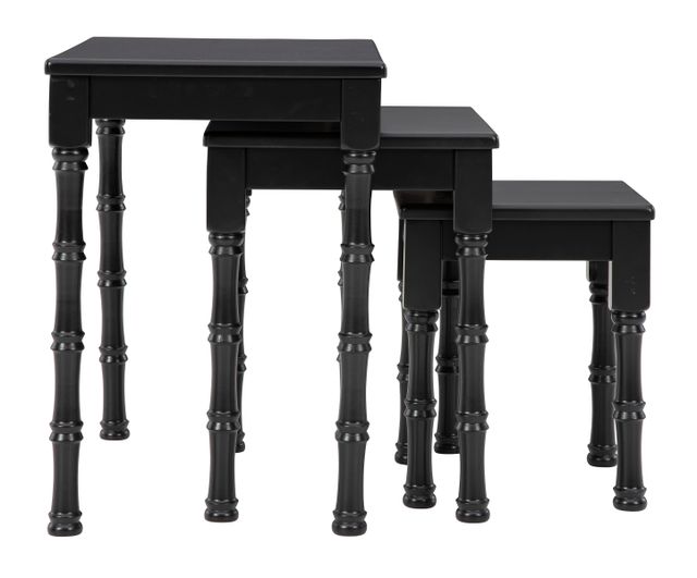 Signature Design by Ashley® Dasonbury Set of 3 Black Accent Table 2