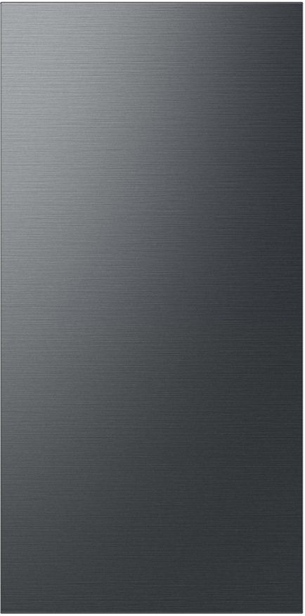 Bespoke Series 36 Inch Smart Freestanding Counter Depth 4 Door French Door Refrigerator with 22.9 Total Capacity with Matte Black Panels-2