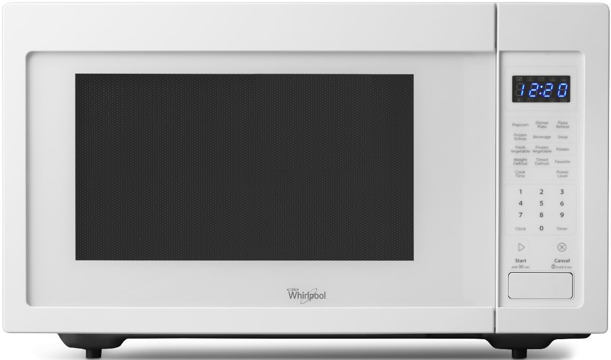 Whirlpool® 0.7 Cu. Ft. White Countertop Microwave