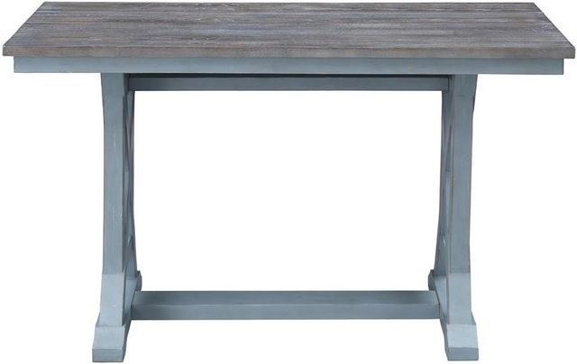 Coast2Coast Home™ Bar Harbor Blue/Brown Counter Height Dining Table 1