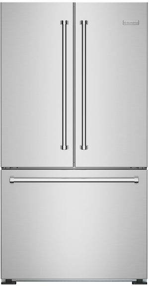 BlueStar® 36 in. 19.9 Cu. Ft. Stainless Steel Counter Depth French Door Refrigerator