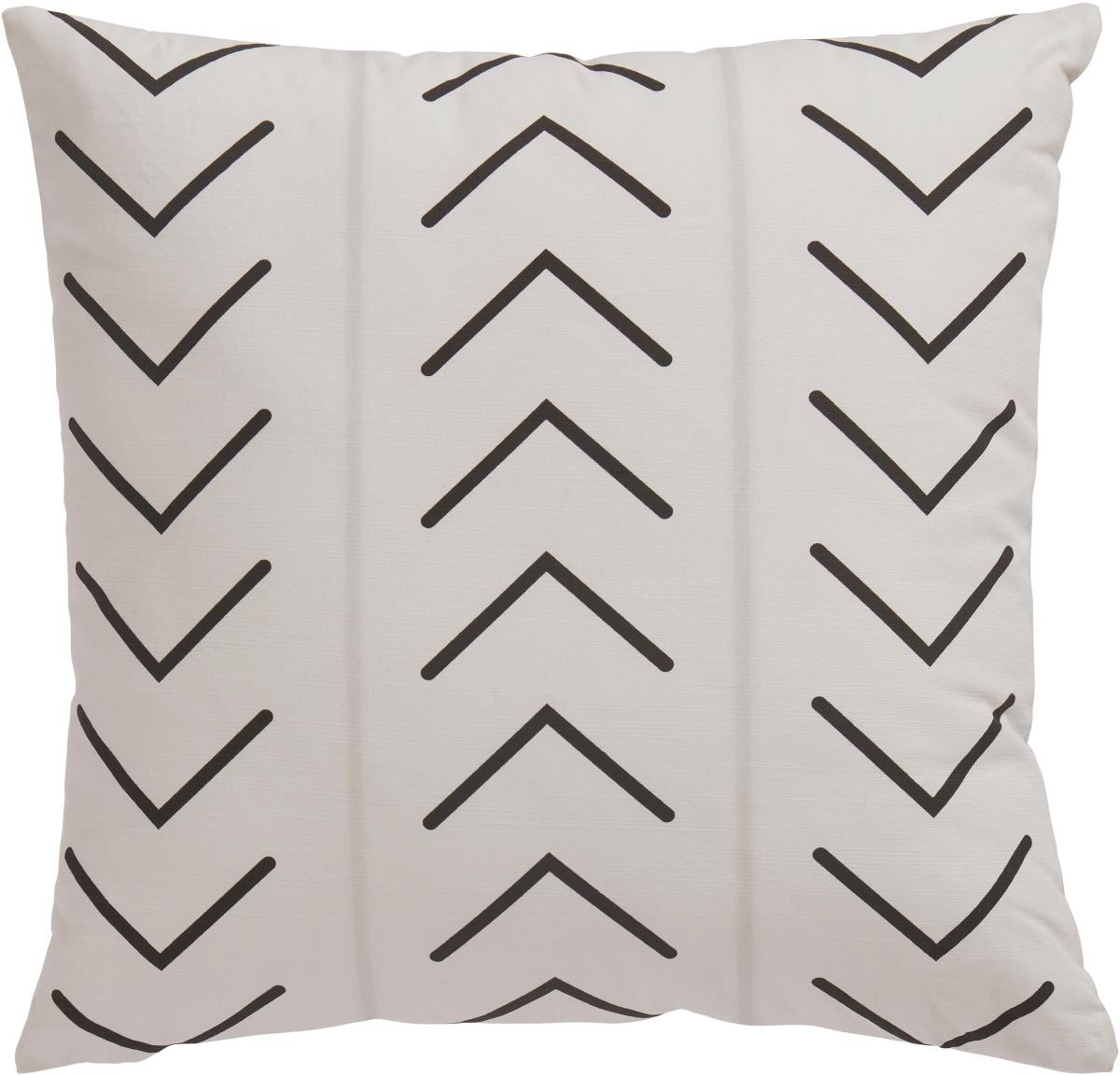 White and black online accent pillows