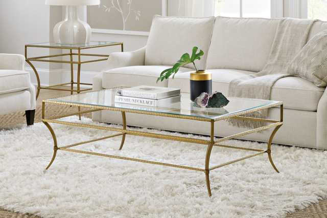 Hooker Furniture® Laureng Gold Cocktail Table-2