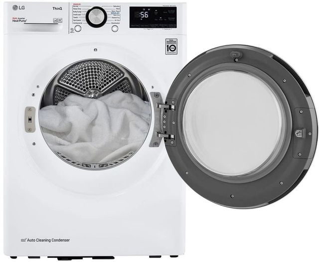 LG 4.2 Cu. Ft. White Front Load Electric Dryer 7