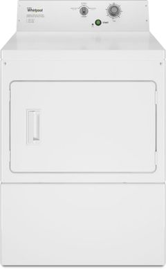 Whirlpool® Commercial 7.4 Cu. Ft. White Front Load Electric Dryer-CGM2795JQ