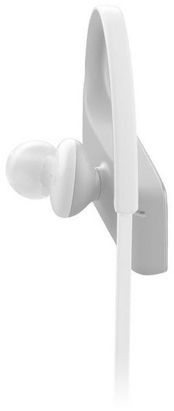 Panasonic® Ultra-Light WINGS White Wireless Bluetooth® Sport Clip Headphones 3