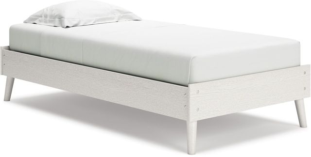 Signature Design by Ashley® Aprilyn 4-Piece White Twin Platform Bed Set-1