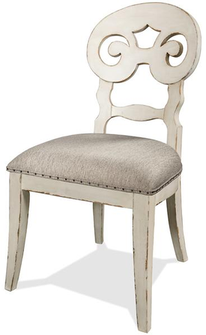Riverside Furniture Mix-N-Match Chairs Chipped White Side Chair