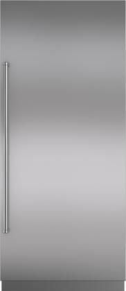 Sub-Zero® 36" Integrated Stainless Steel Column Door Panel with Pro Handle-0